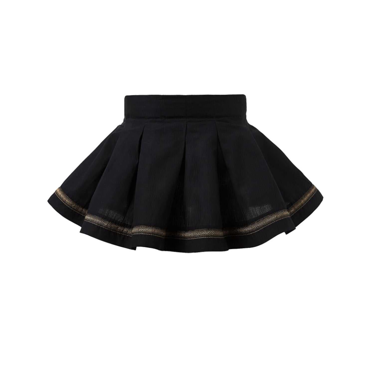 Black Mini Skirt-2