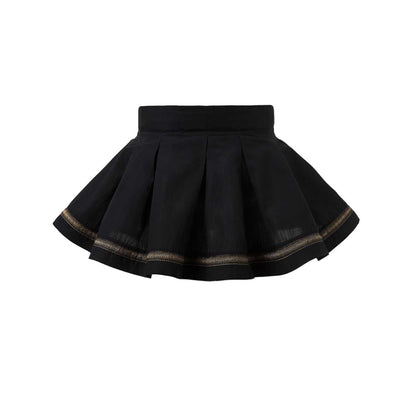 Black Mini Skirt-2