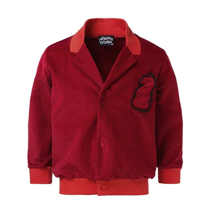 Red Velvet Blazer-0