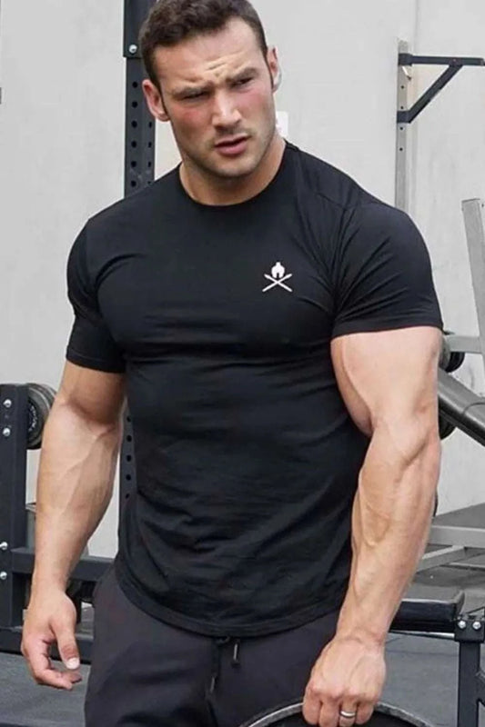 Men's Round Neck Short Sleeve T-ShirtFeatures: Basic style
Stretch: Moderate stretch
Material composition: 95% cotton, 5% polyester
Care instructions: Machine wash cold. Tumble dry low.
Imported
ProductTrendsiRK TRENDING STYLE Men's Round Neck
