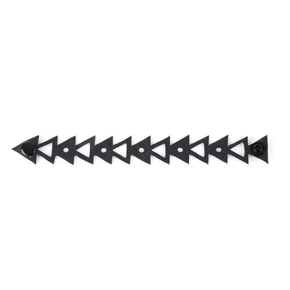 Arrow Upcycled Rubber Friendship Bracelet-3