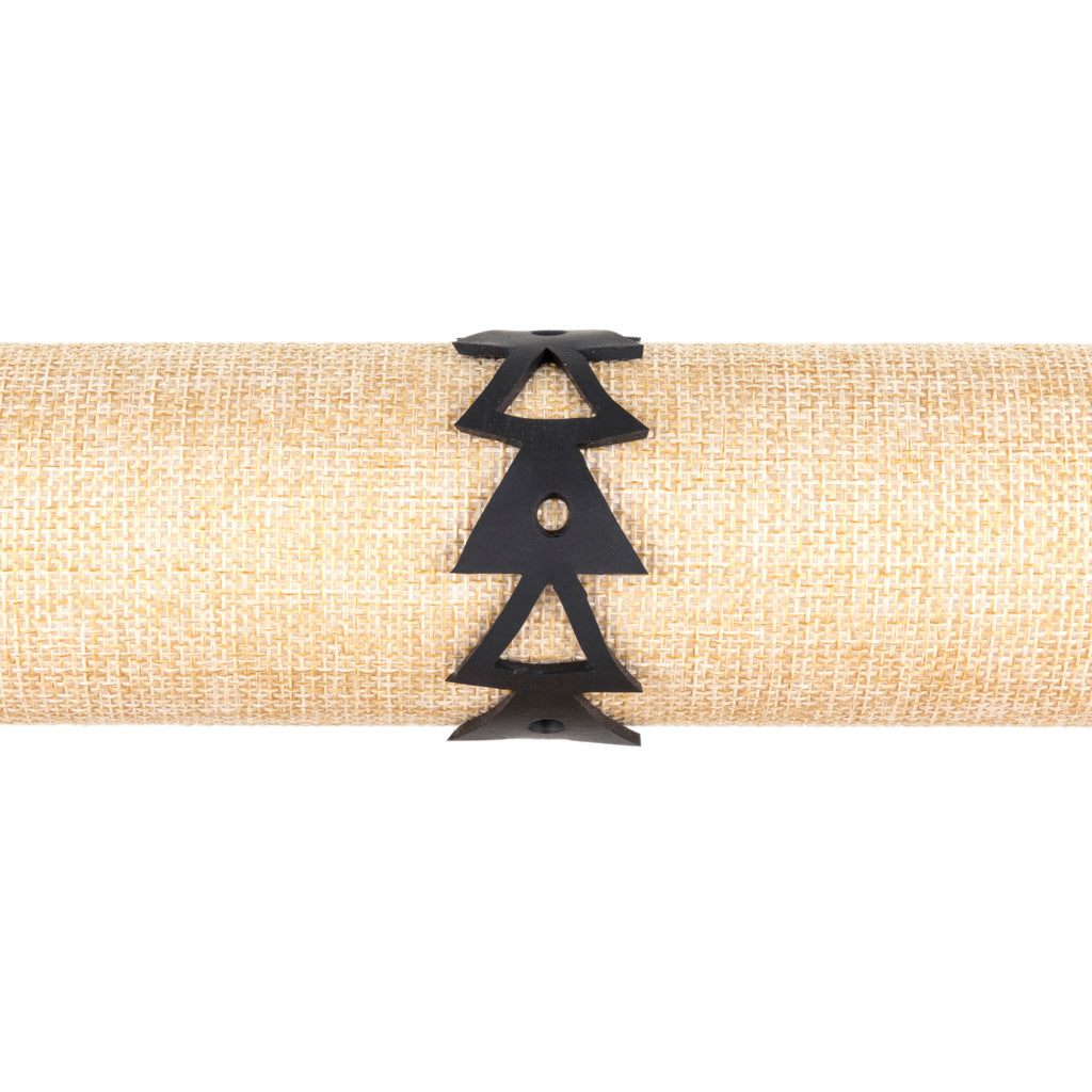 Arrow Upcycled Rubber Friendship Bracelet-1