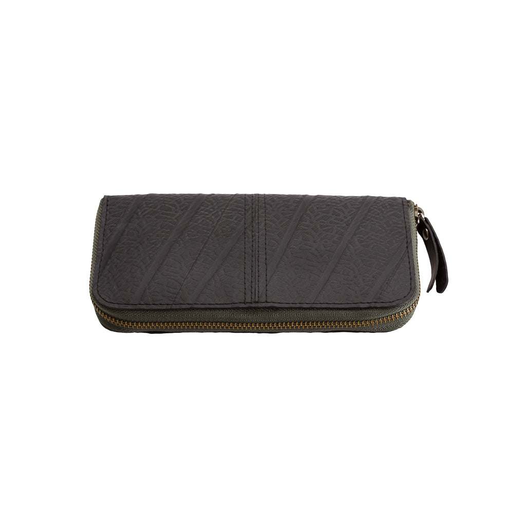 Caroline Long Zip Vegan Purse (6 Colours Available)-6