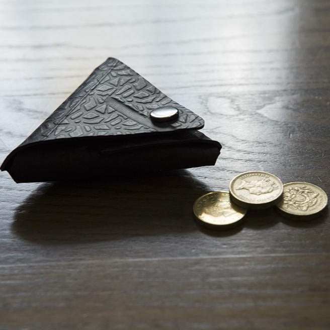 Frank Recycled Rubber Vegan Coin Pouch-2