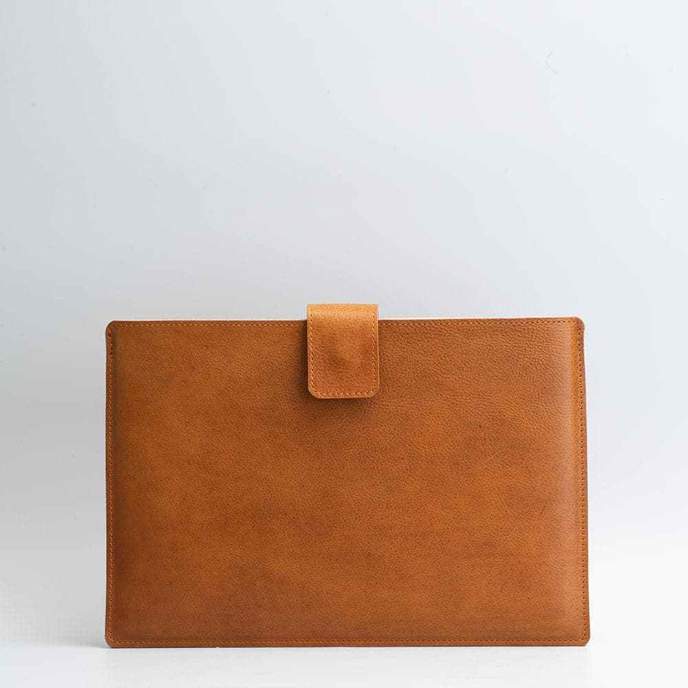Leather Sleeve for iPad with Magnetic Strap-7